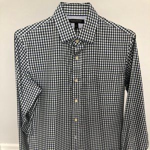 classic-fit Non-iron blue shirt